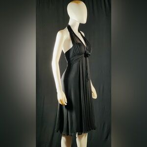 TERI JON FOR RICKie FREEMAN 100% SILK DRESS size 4